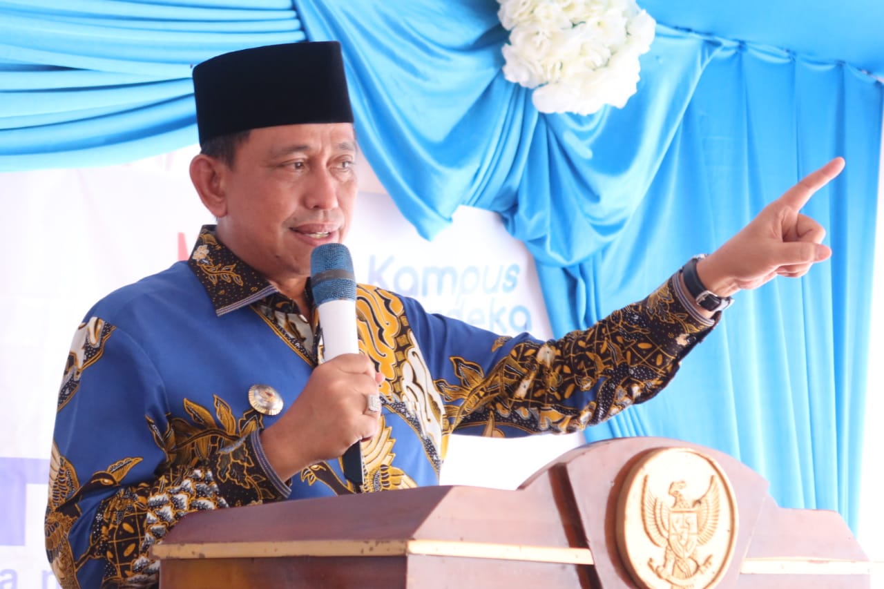 Komitmen Peningkatan SDM, Bupati Wajo Resmikan Sentra Layanan Universitas Terbuka