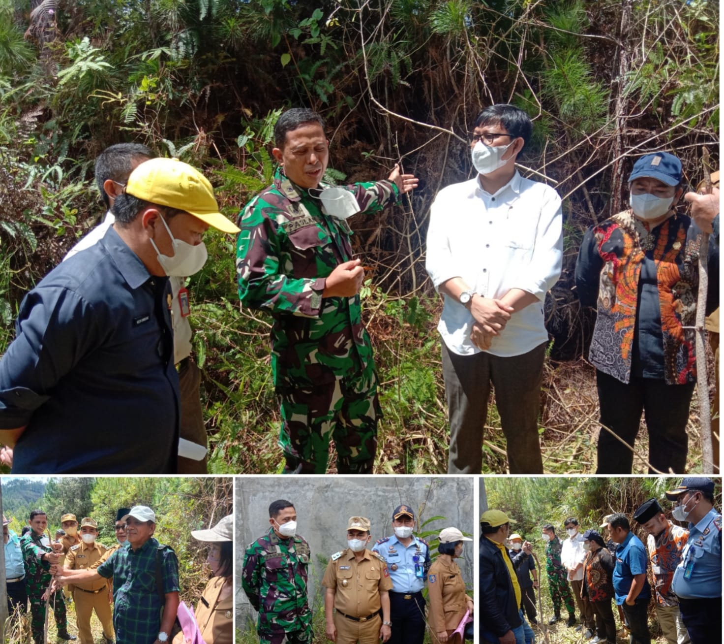 Pimpinan dan Komisi Tiga DPRD Tana Toraja Tinjau Tanah Pemda Dihibahkan ke Kemenkumham