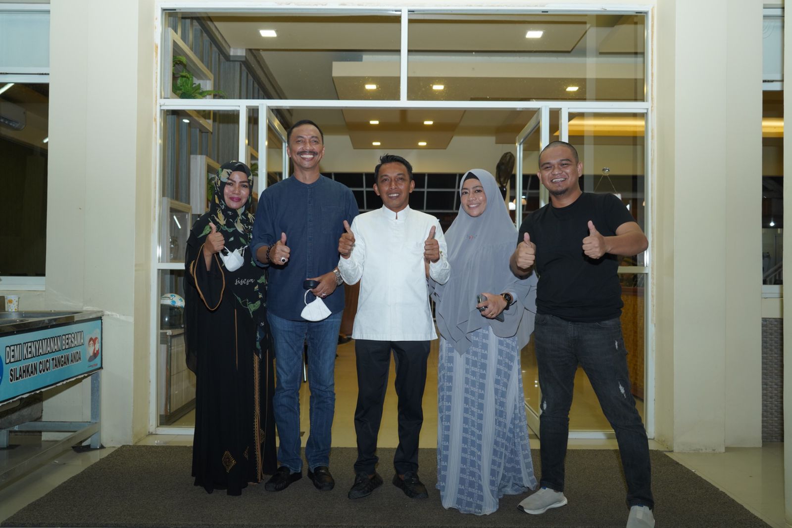 Syahar Bertemu Wabup Wajo di Sengkang