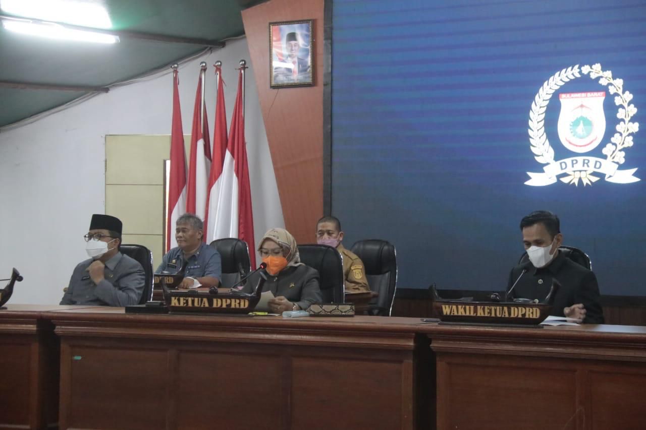 DPRD Sulbar Gelar Rapat Paripurna Membahas Tiga Hal