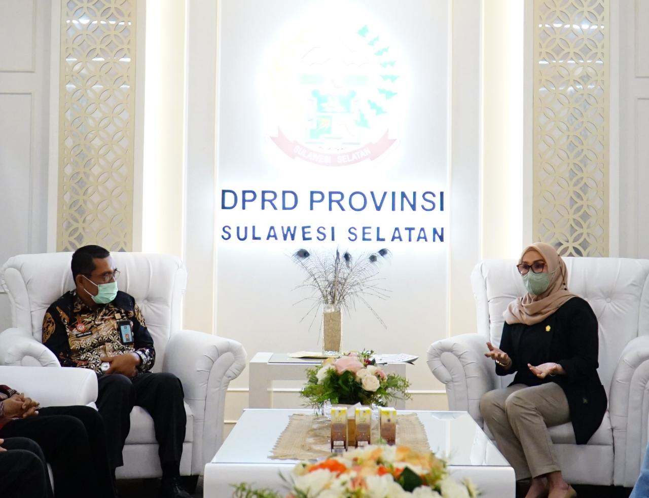 Liberti Sitinjak Temui Ketua DPRD Sulsel, Ini yang Dibahas