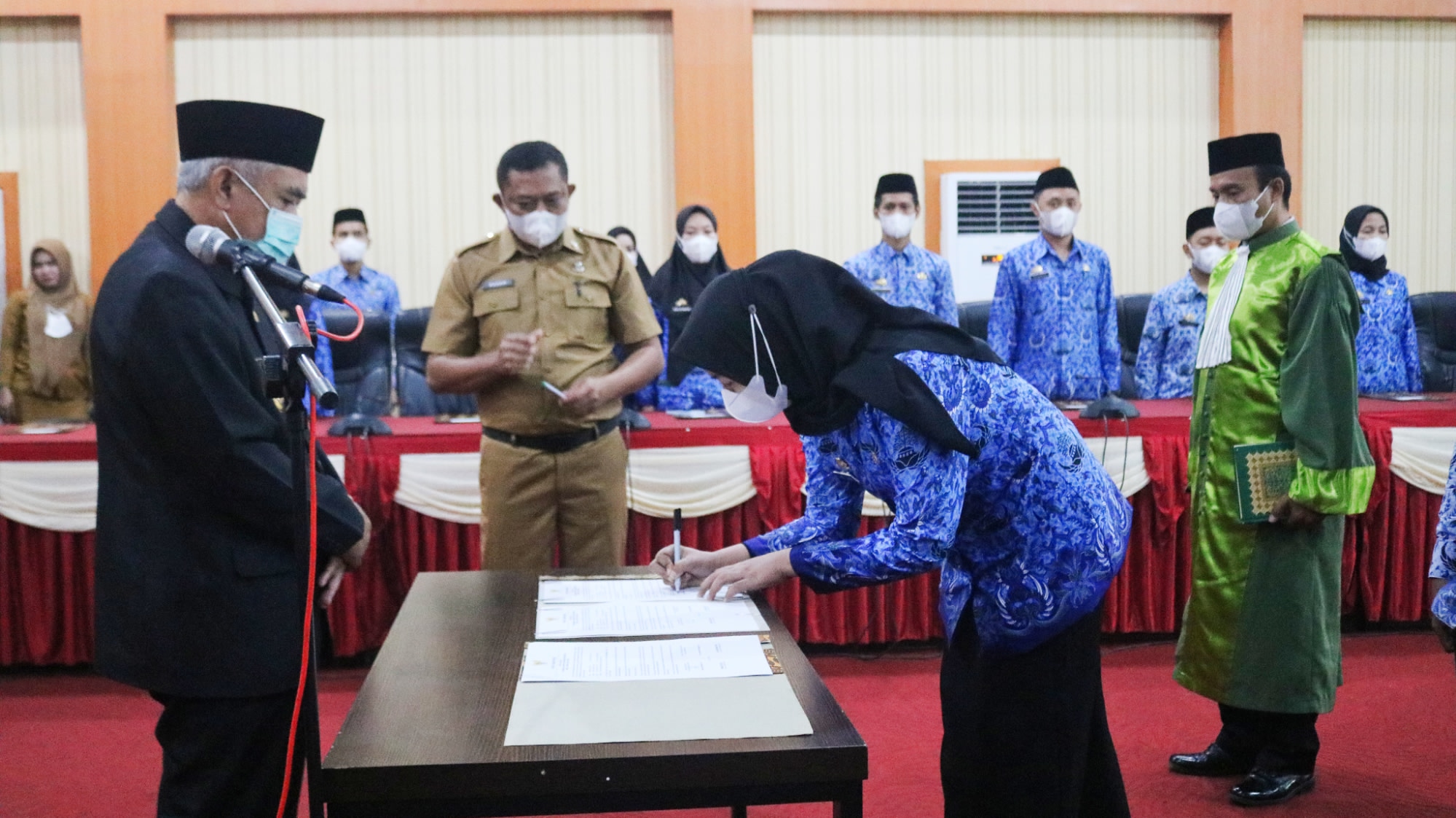 Wabup Lantik ASN Formasi 2020 Lingkup Pemkab Bantaeng