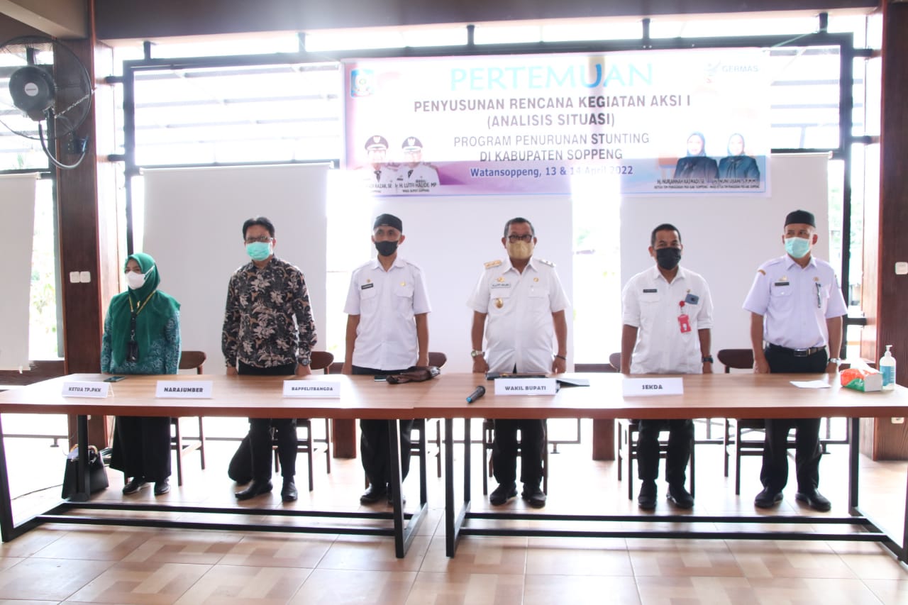 Dinkes Soppeng Gelar Pertemuan Penyusunan Rencana Kegiatan Aksi I