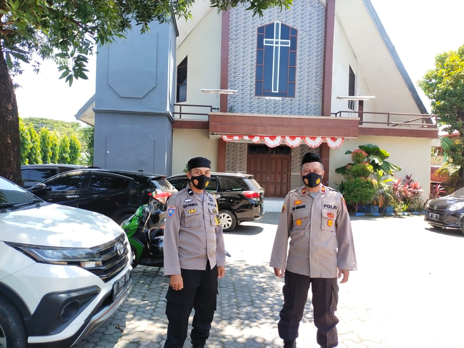 Polres Pelabuhan Makassar Perketat Pengamanan Gereja Saat Jumat Agung