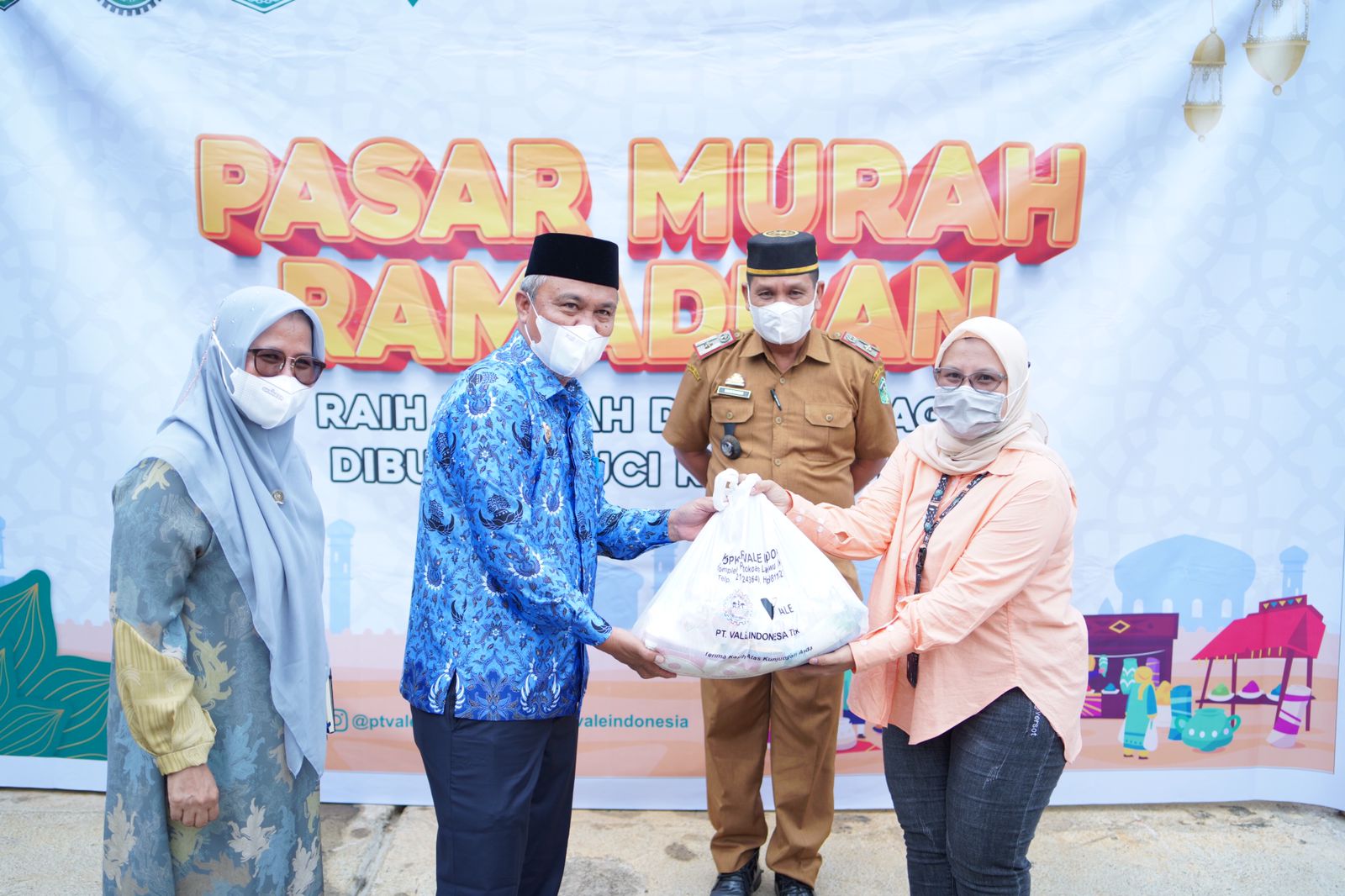 Budiman Apresiasi Pasar Murah Ramadan. Akui PT Vale Telah Banyak Membantu Masyarakat