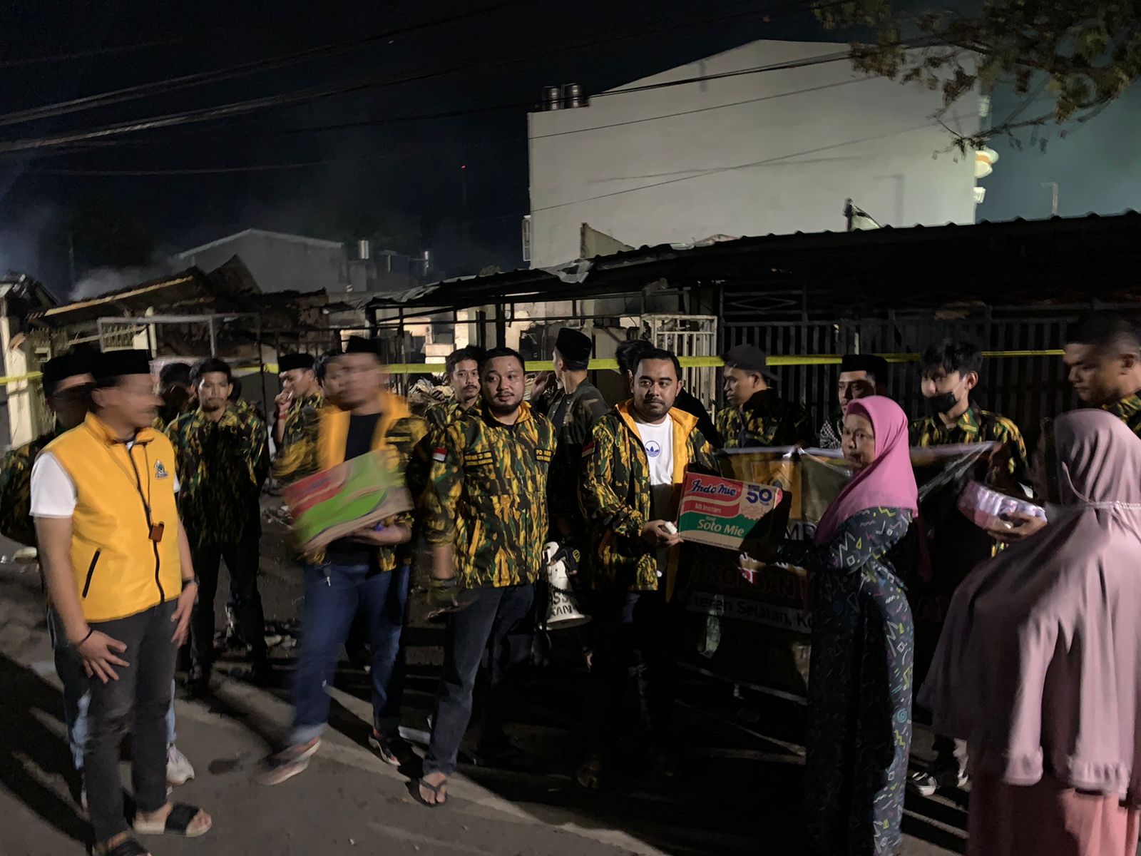 AMPG Makassar Kunjungi Lokasi Kebakaran Dinihari