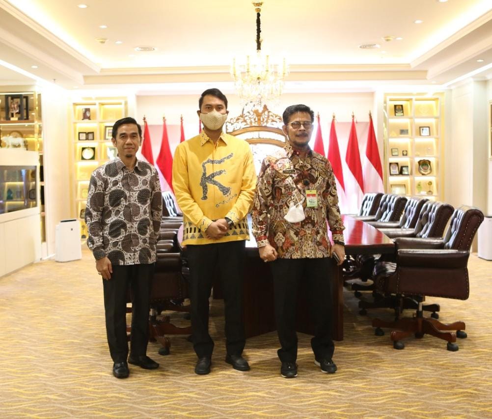 Bupati ASA Temui SYL Bahas Pertanian, Perkebunan dan Peternakan, Hasilnya Mentan Berikan Dukungan