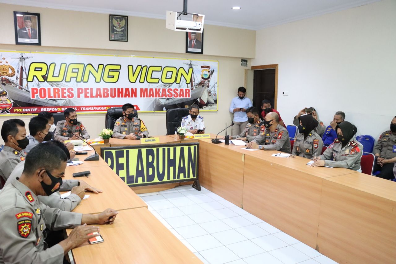Kapolres AKBP Yudi Frianto Pimpin Rakor Lintas Sektoral terkait Operasi Ketupat 2022