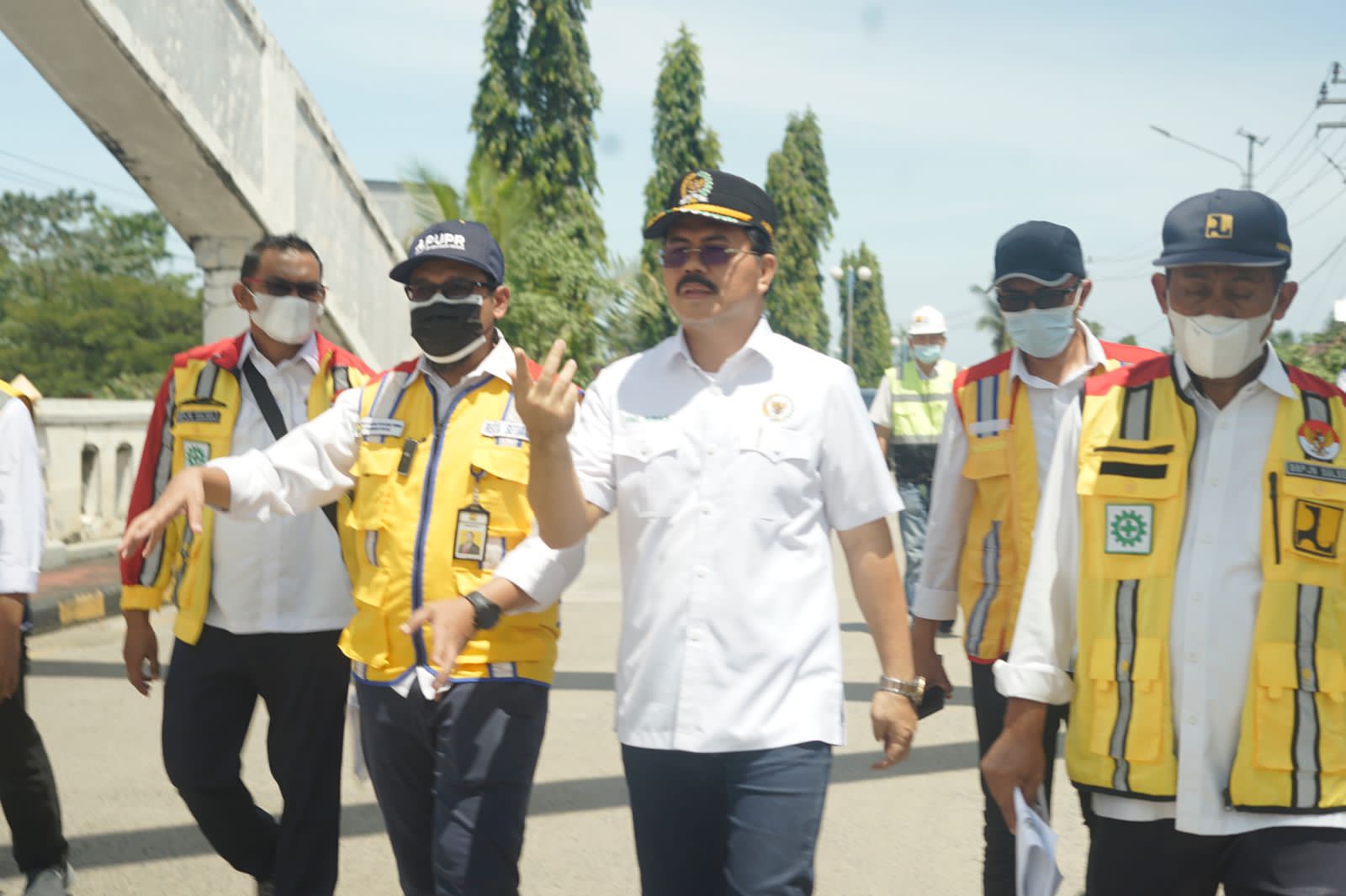 HM Aras Sidak Jembatan Sungai Pute Agar Digunakan Mudik