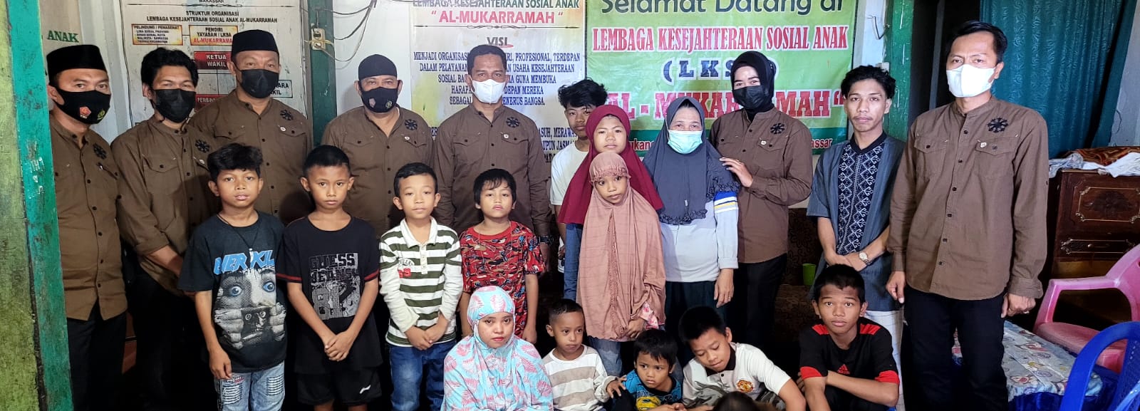 Sat Intelkam Polres Pelabuhan Makassar berikan Sembako ke Panti Asuhan
