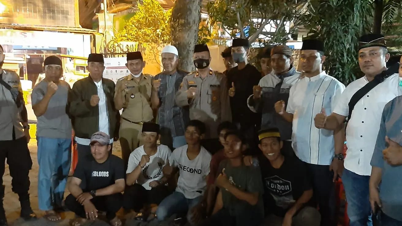 Polres Pelabuhan Makassar Mediasi Kubu Remaja terlibat Perang Kelompok