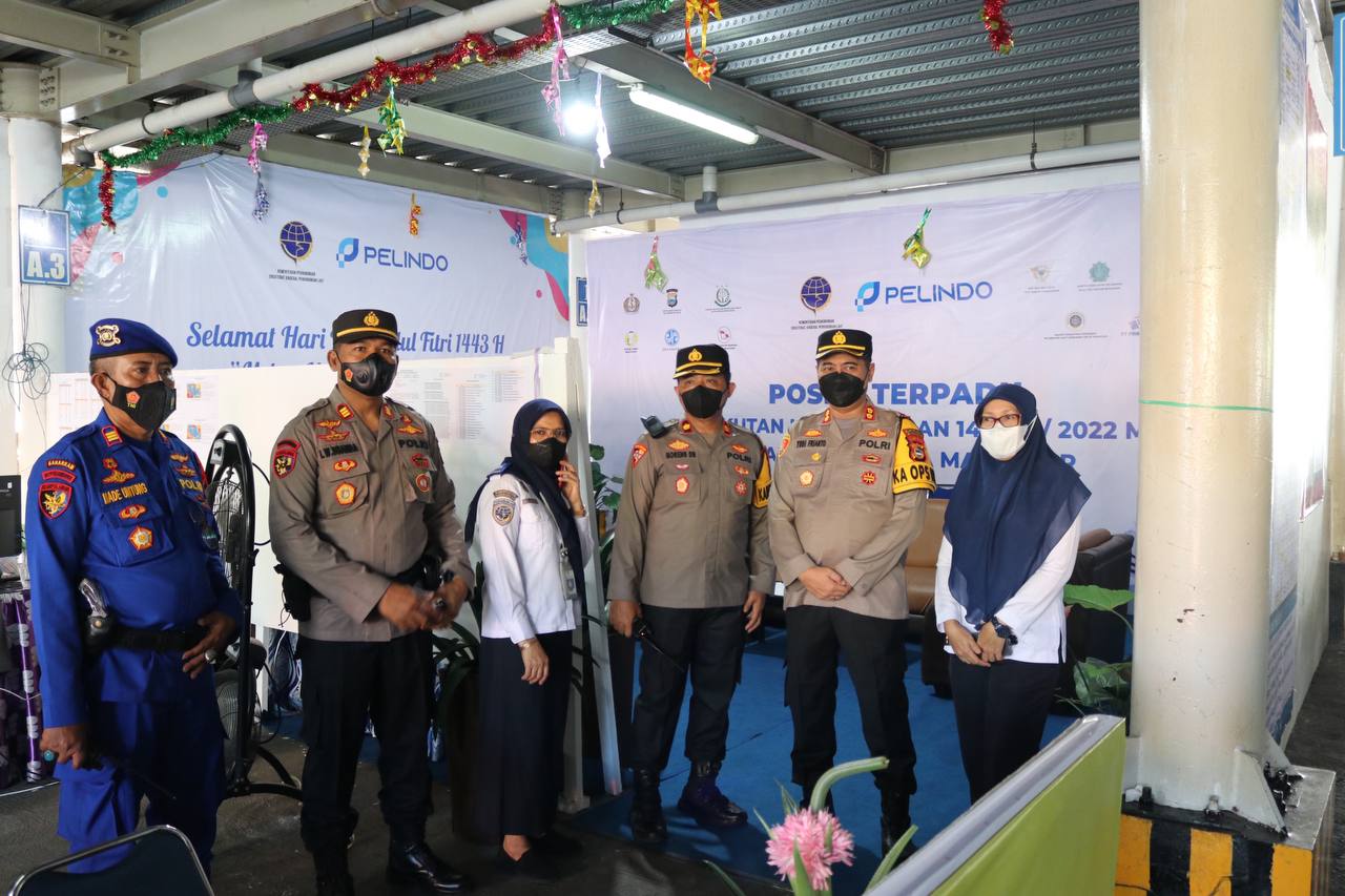 Kapolres AKBP Yudi Frianto Cek Kesiapan Pos Pam Operasi Ketupat 2022