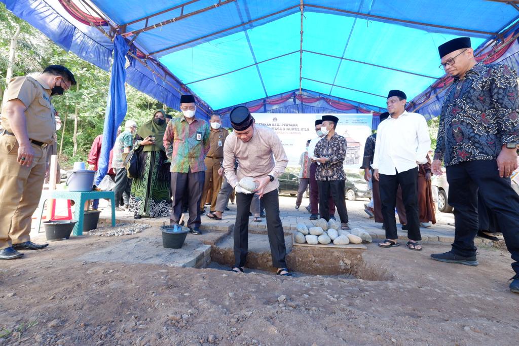 Peletakan Batu Pertama Masjid Tahfidz Ashabul Jannah