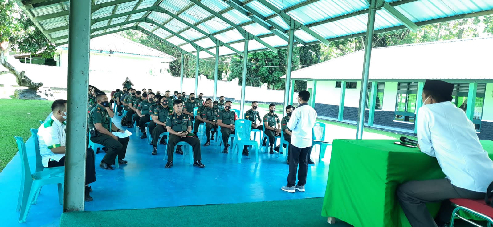 Baznas Enrekang Sosialisasi Zakat di Kodim