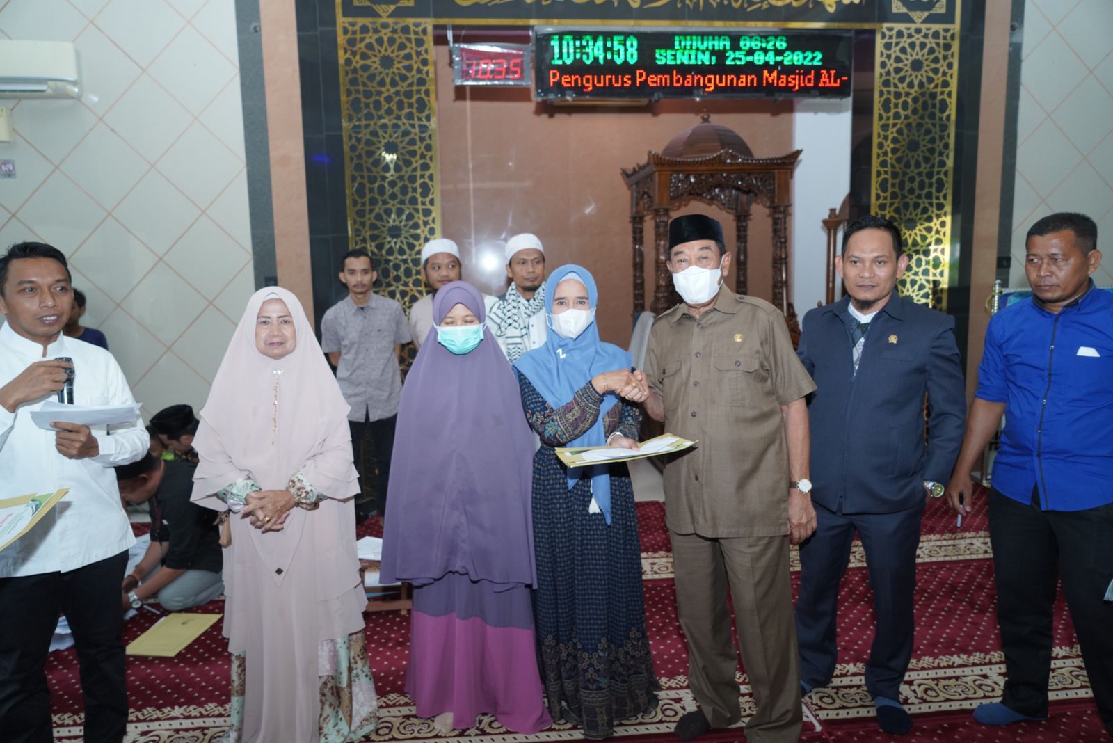 Syahar Usai Gelar Sosbang di Desa Mojong Sidrap