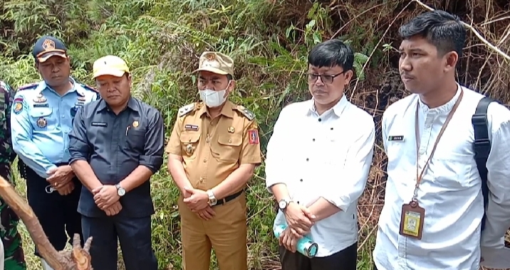 Pimpinan DPRD Tinjau Tanah Hibah Pemkab