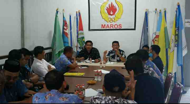 Rakor KONI Maros Siap  Hadapi Porprov Sulsel