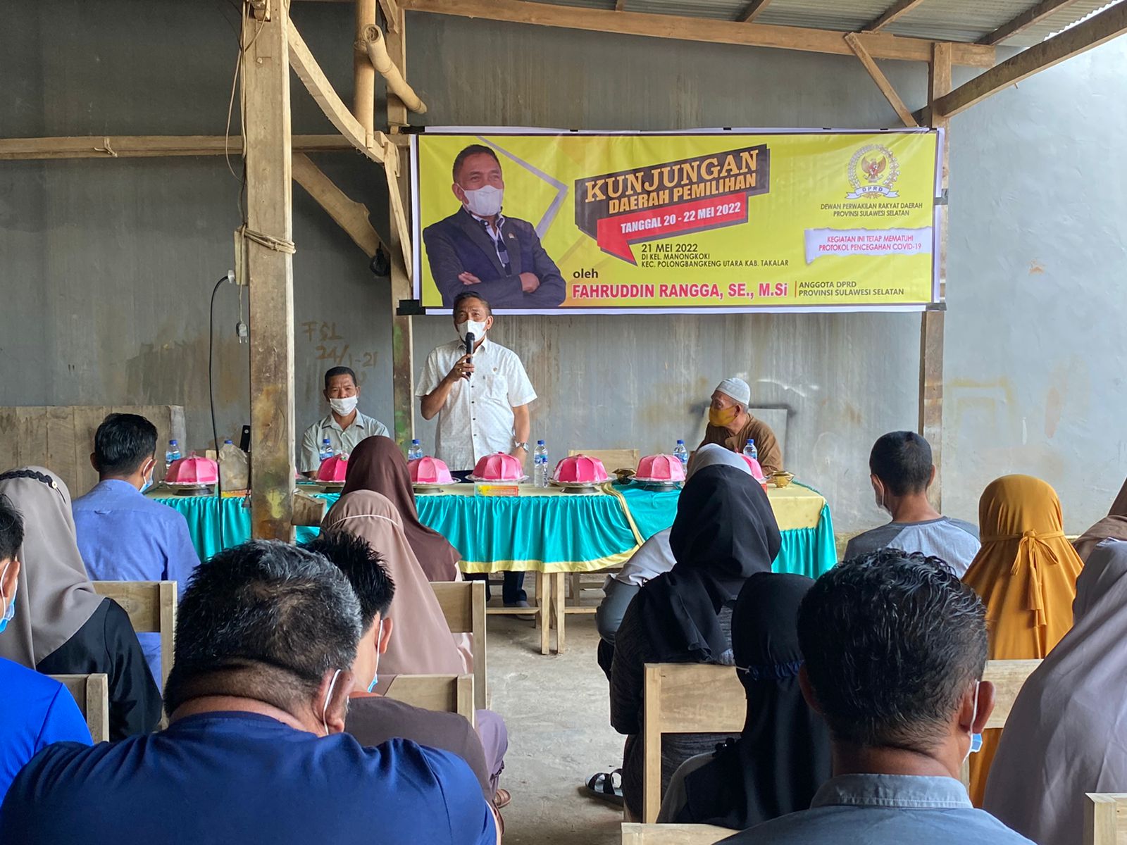 Rangga Kunjungi Kelurahan Manongkoki dan Parangbaddo
