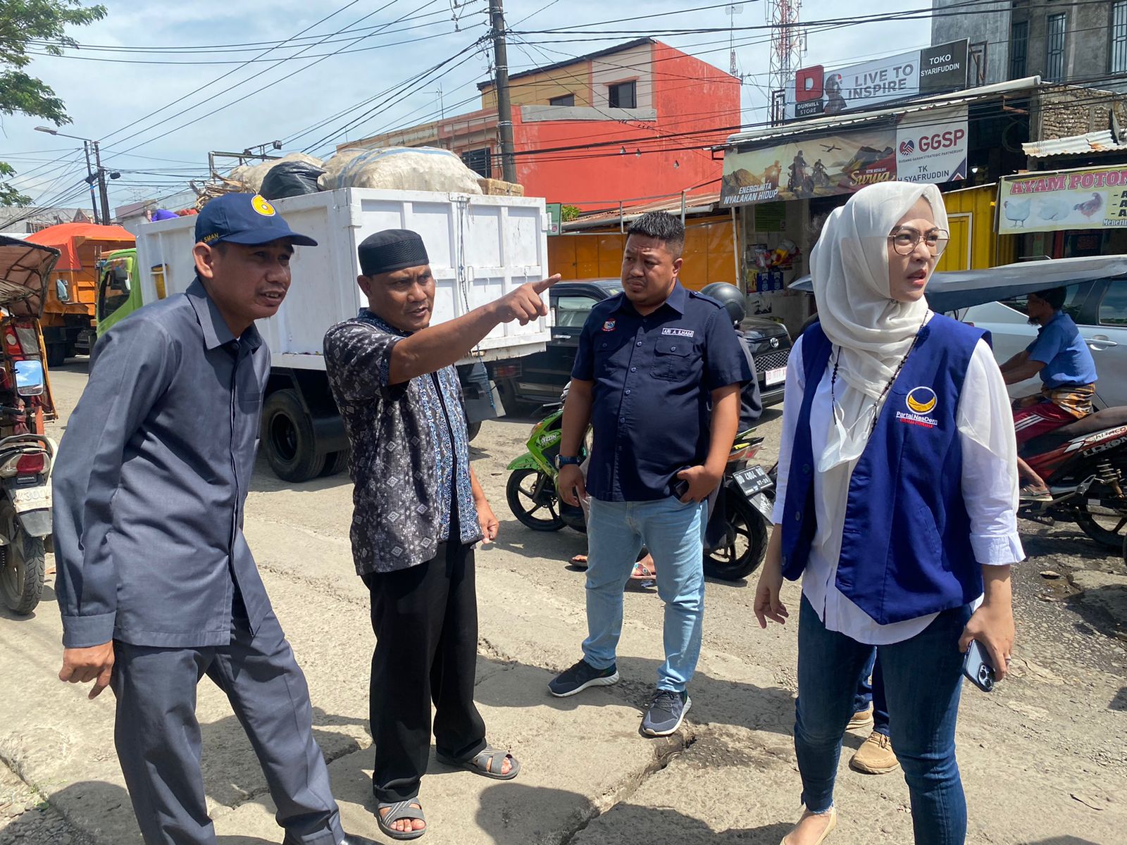 RMS Instruksikan Nasdem Makassar Tinjau Jalan Antang