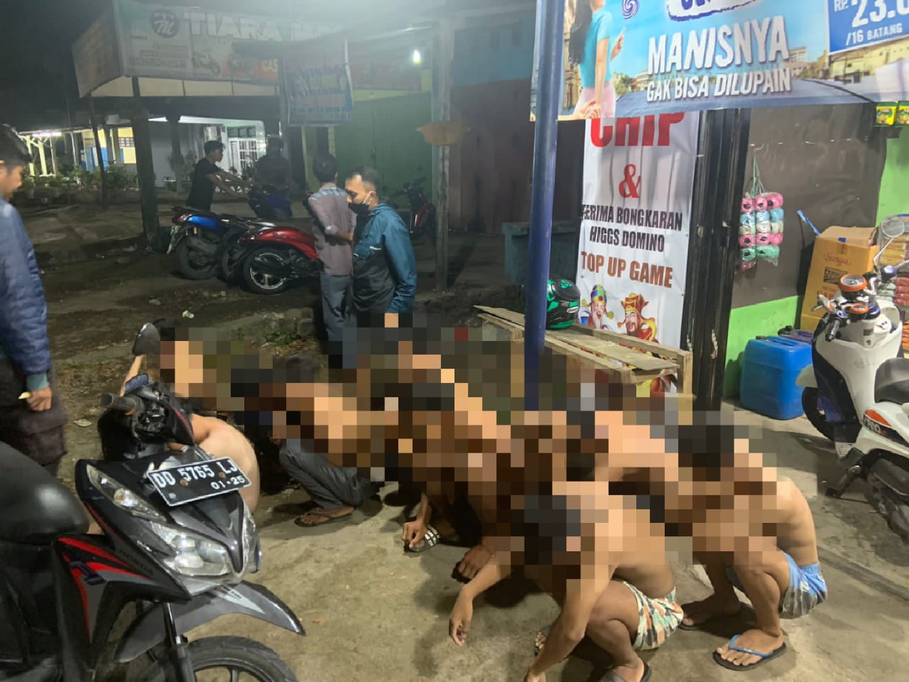 Tim Casper Bajeng Ringkus Sembilan Remaja