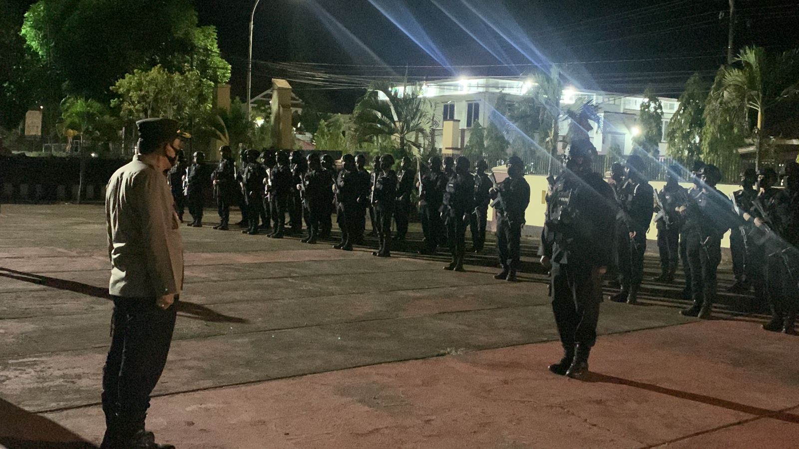 Misi di Sinjai Tuntas, Satu SSK Brimob Bone Kembali ke Mako