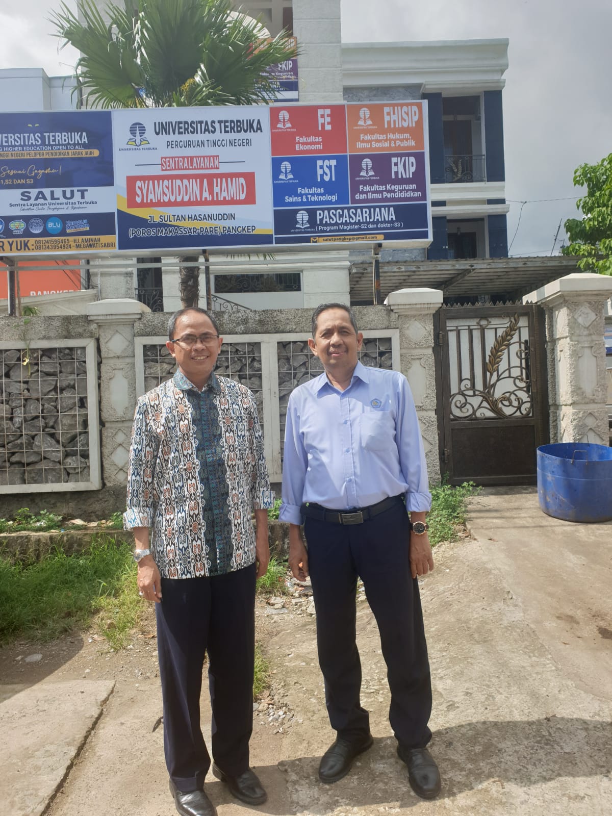 Direktur UT Makassar  Kunjungi Salut Pangkep
