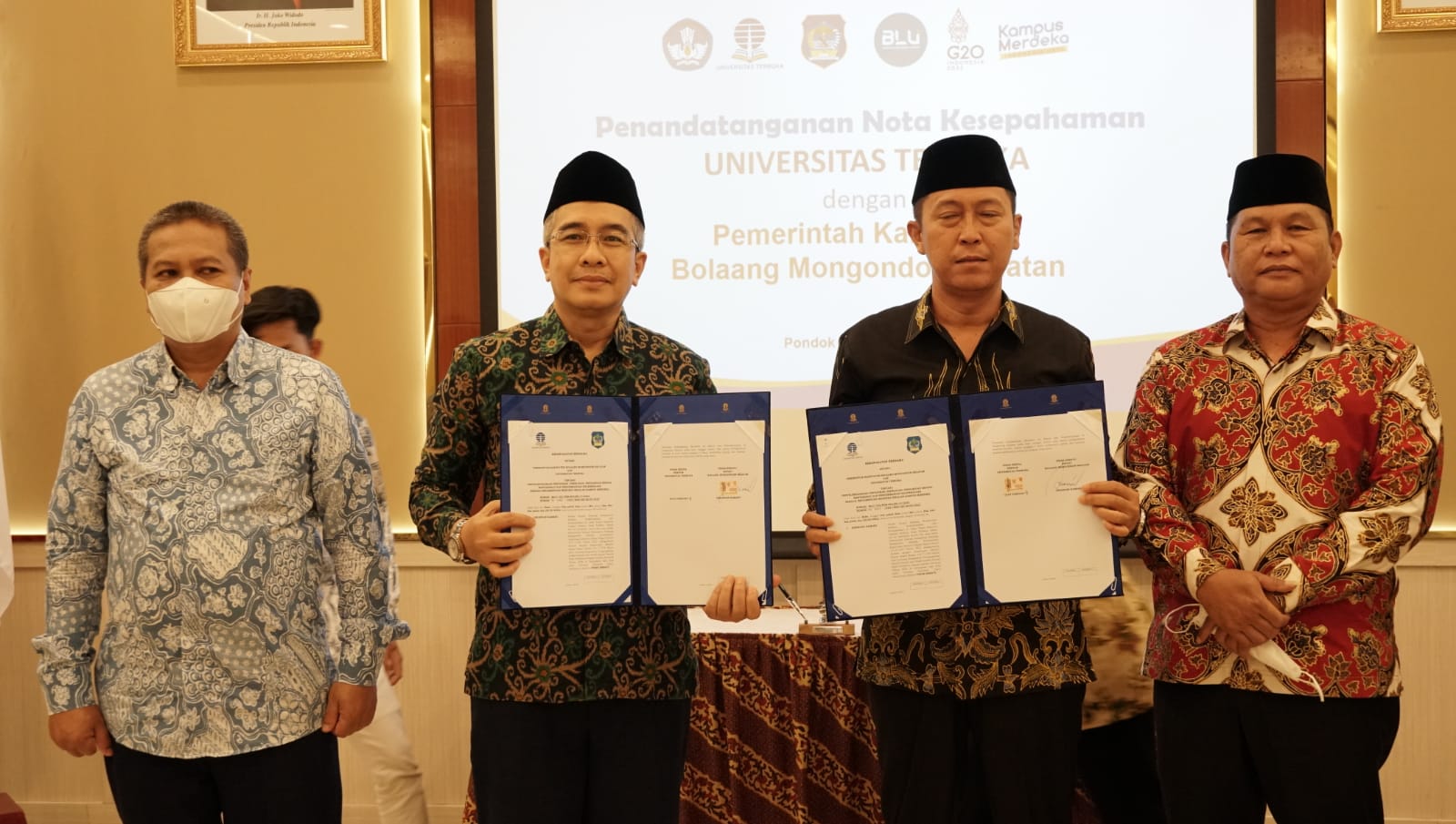 UT dan Pemkab Bolaang Mongondow Selatan Kerja Sama Pengembangan SDM