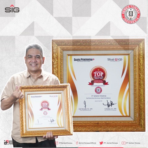 Semen Tonasa Sabet Penghargaan Indonesia Top Digital Public Relation