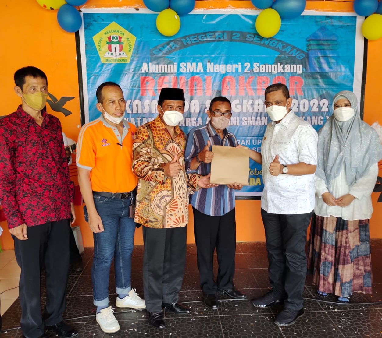 Reuni Akbar IKA Smada Sengkang, Bupati Wajo Ungkap Masa Lalu dengan sang Istri