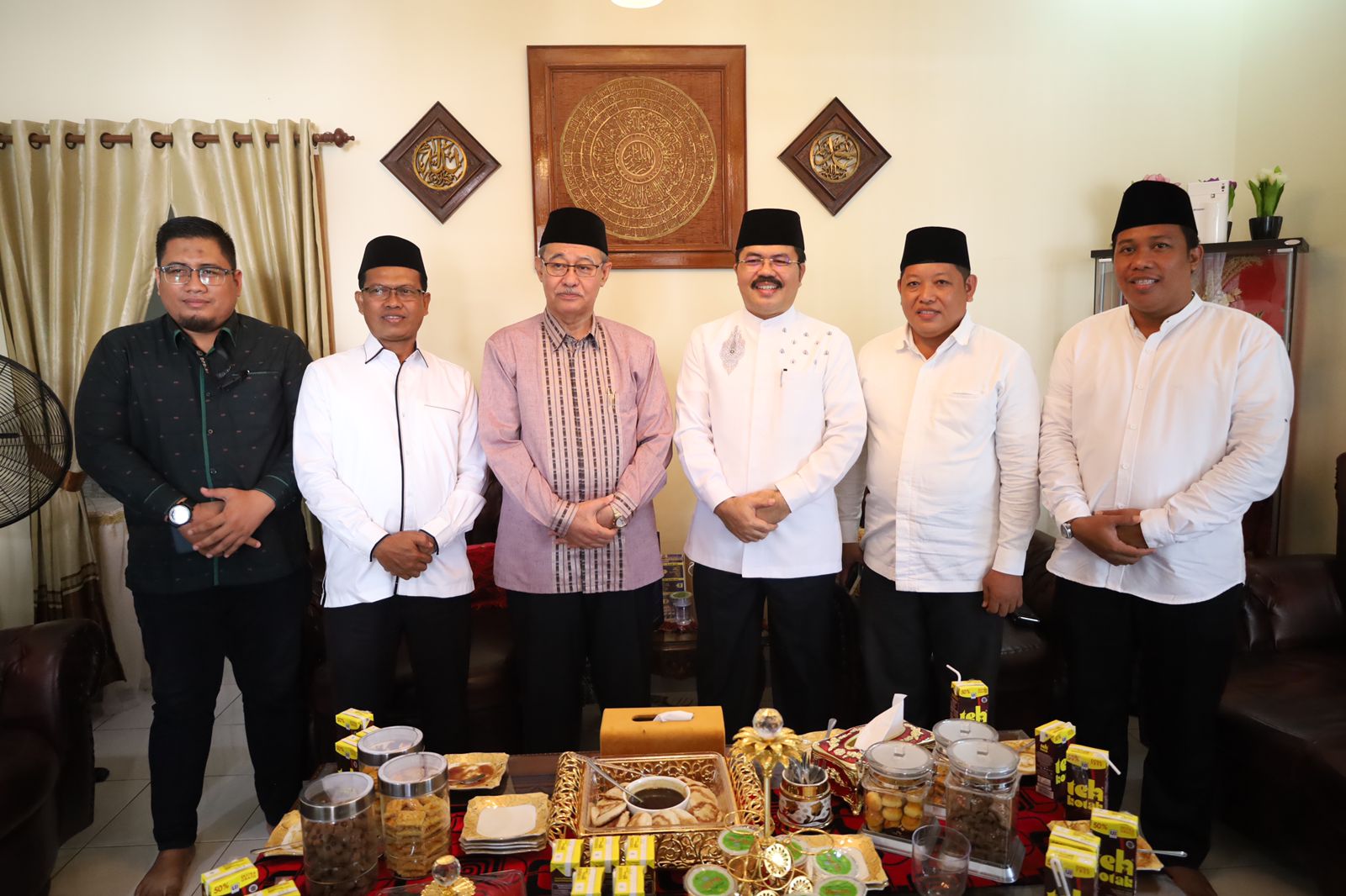 HM Aras Temui Ketua PW Muhammadiyah Sulsel