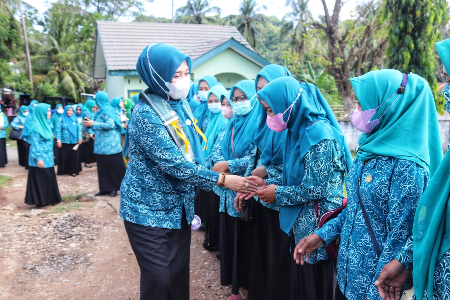 SMEP PKK 2022, Andi Dwiyanti Musrifah Kunjungi Lima Kecamatan Kepulauan