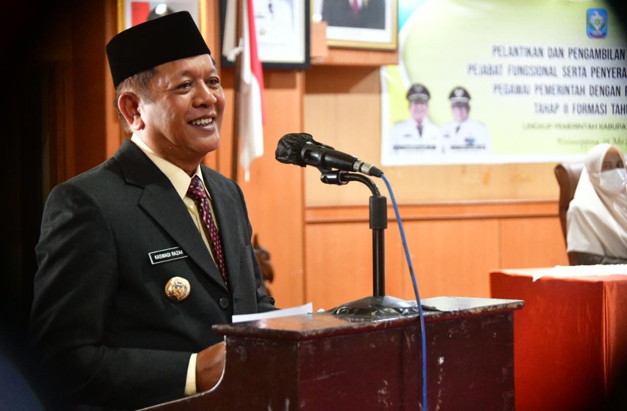 Bupati Lantik Pejabat Fungsional dan Penyerahan SK PPPK