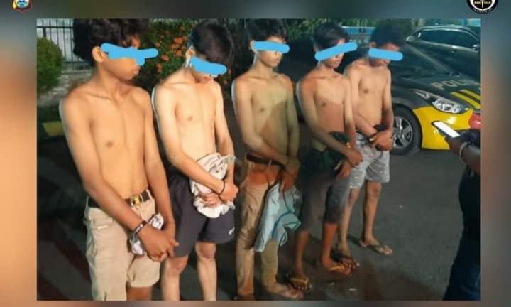 Kelompok Pembusuran di Alfamart Ditangkap