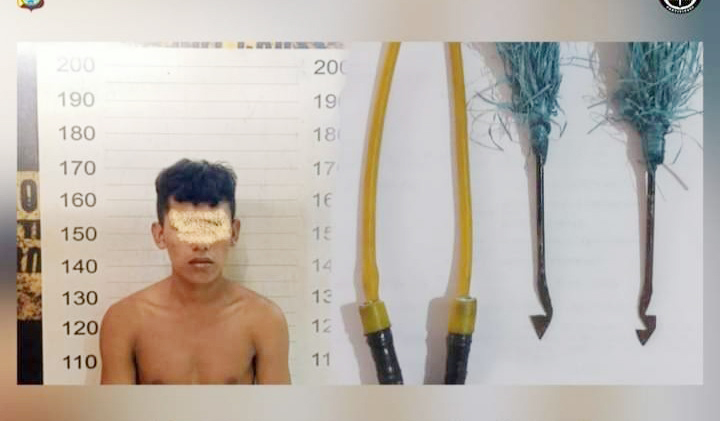 Pelaku Tawuran Kelompok  Bawa Busur, Diamankan