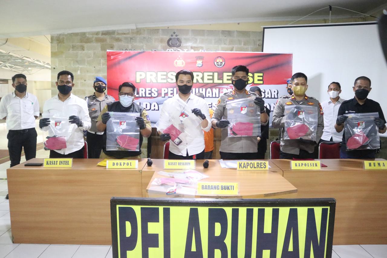 Polres Pelabuhan Makassar Ungkap Pelaku Pembunuhan, Jasad Wanita di Himalaya