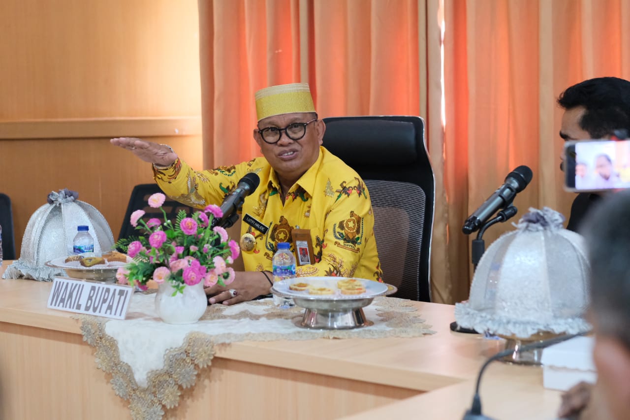 Wabup Terima Kunjungan Disperin Sulsel