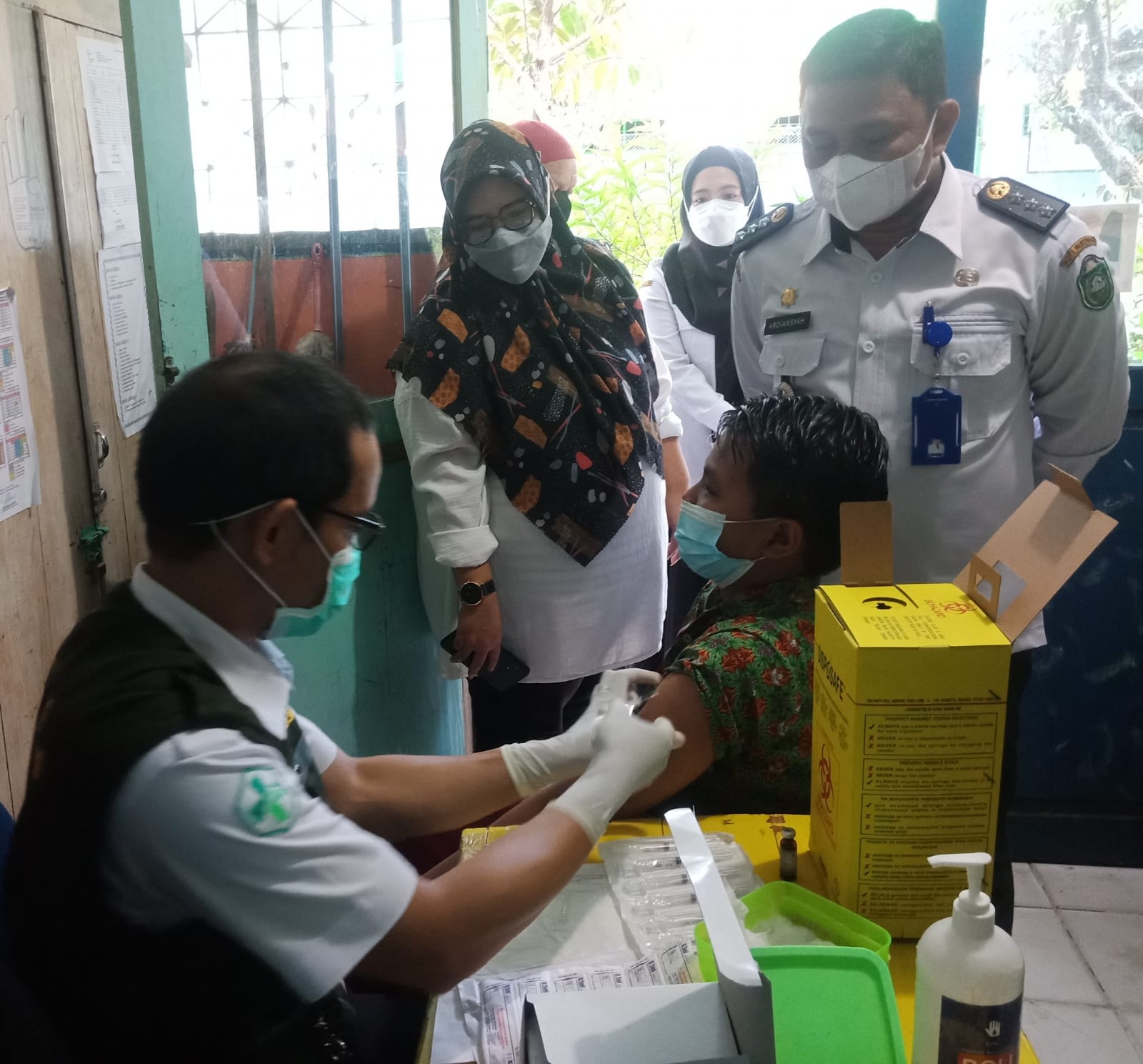 Pemerintah Kecamatan Gencar Vaksin Campak