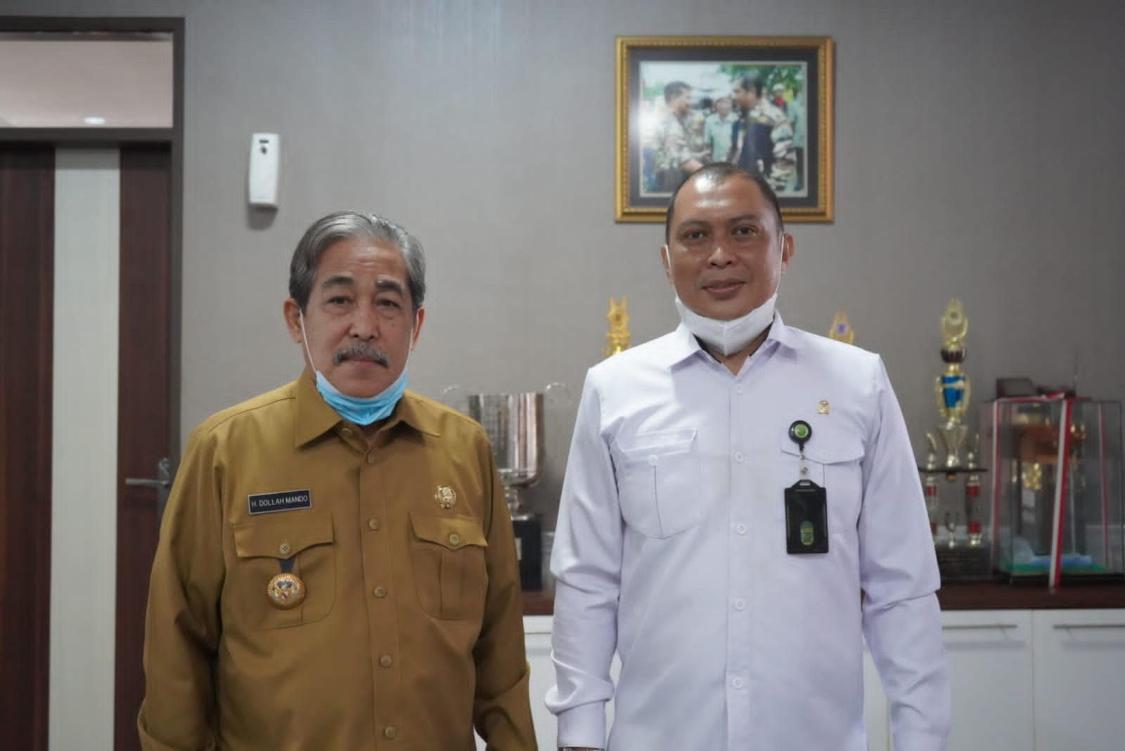 Dollah Mando Terima Kunjungan Ketua PN