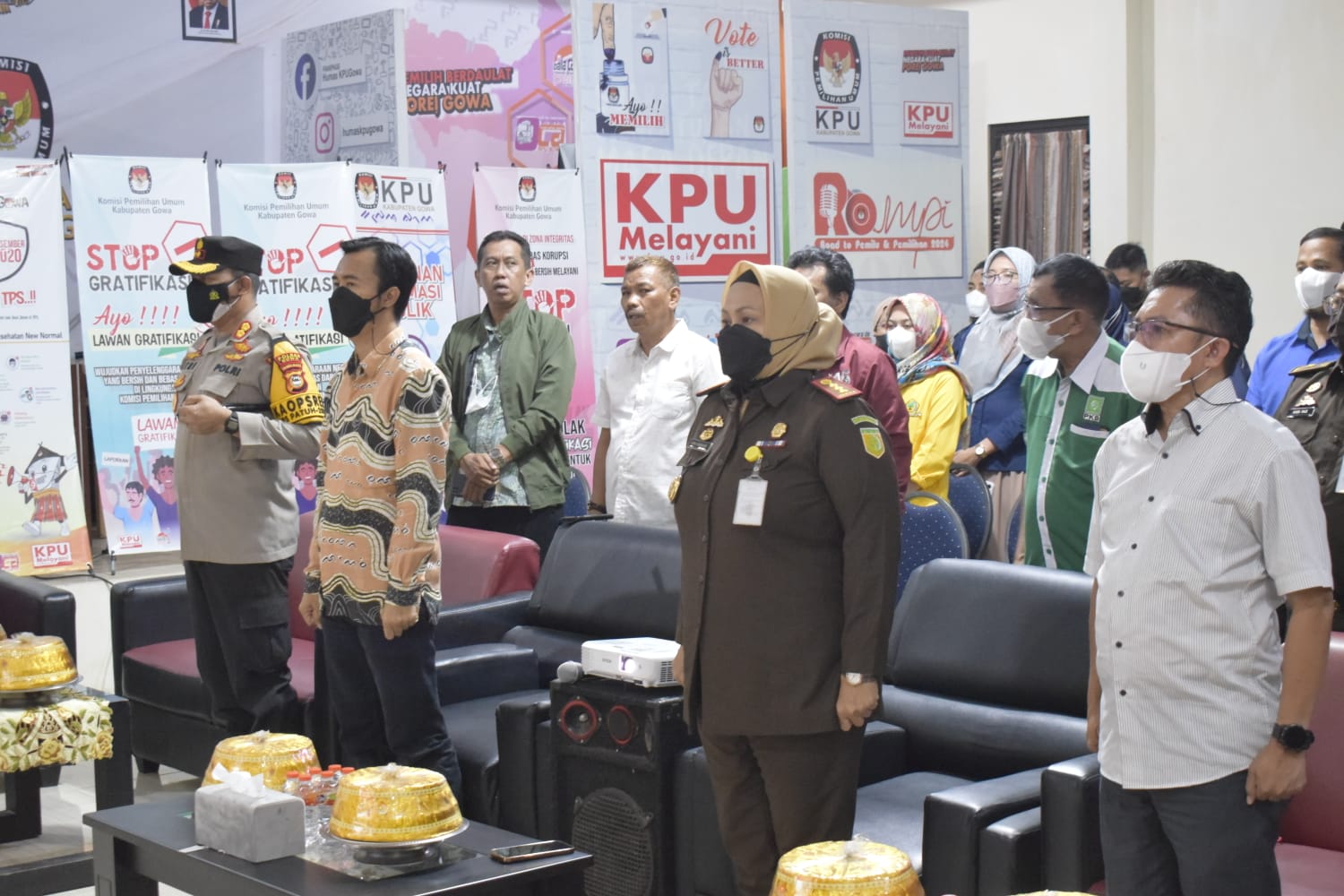KPU Gowa Siap Laksanakan Tahapan Sesuai Regulasi