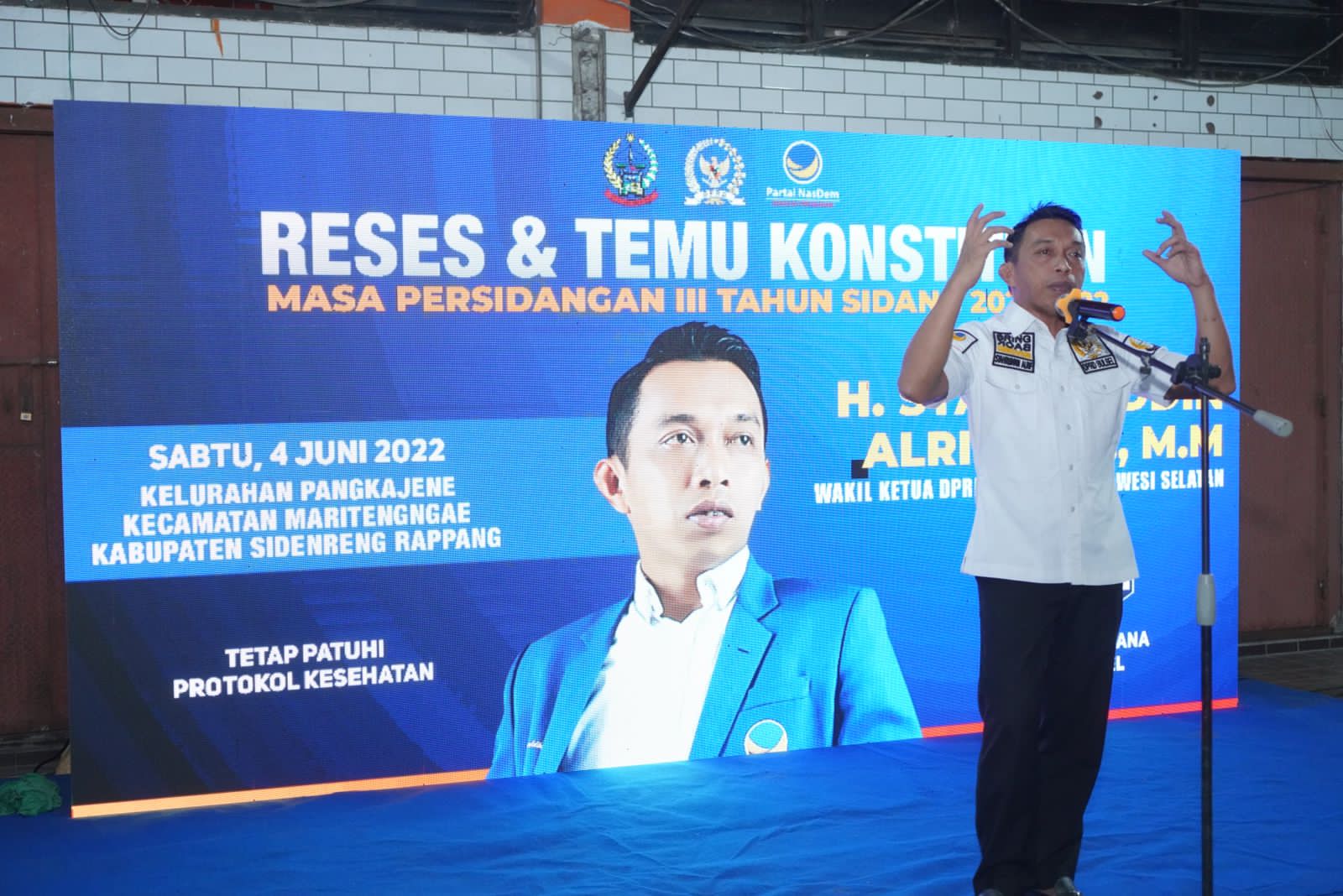 Syahar Terima Keluhan Warga Soal Infrastruktur
