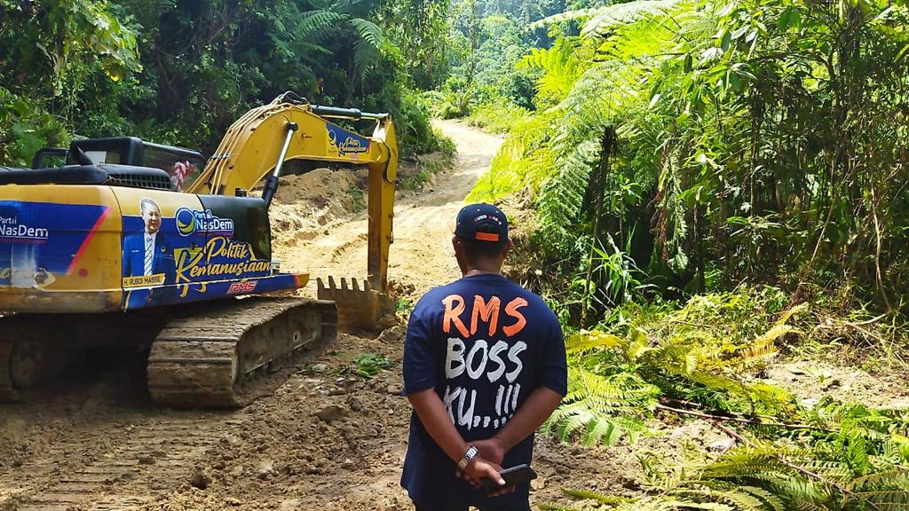 Nasdem Sulsel Sudah Ratakan Jalan ke Rampi 32 Km-Lebar 6 Meter