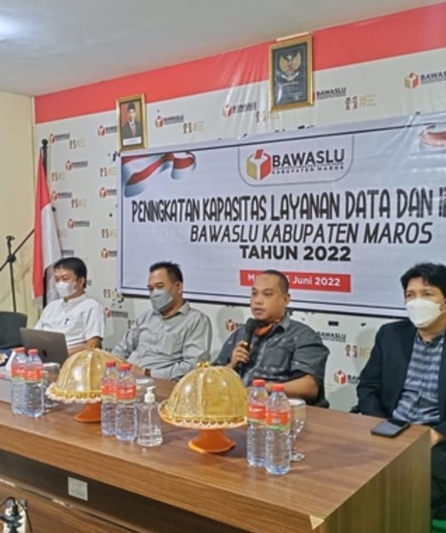 Bawaslu Maros Tingkatkan Tata Kelola Data dan Informasi