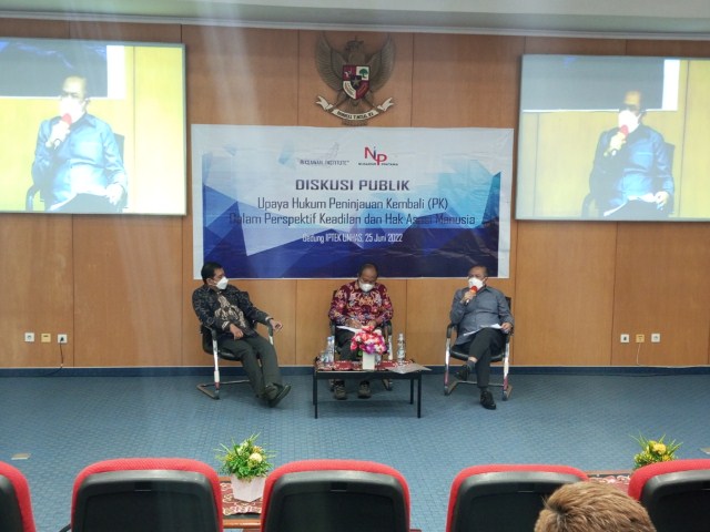 Pengajuan PK Perkara Pidana  Seharusnya tidak Dibatasi