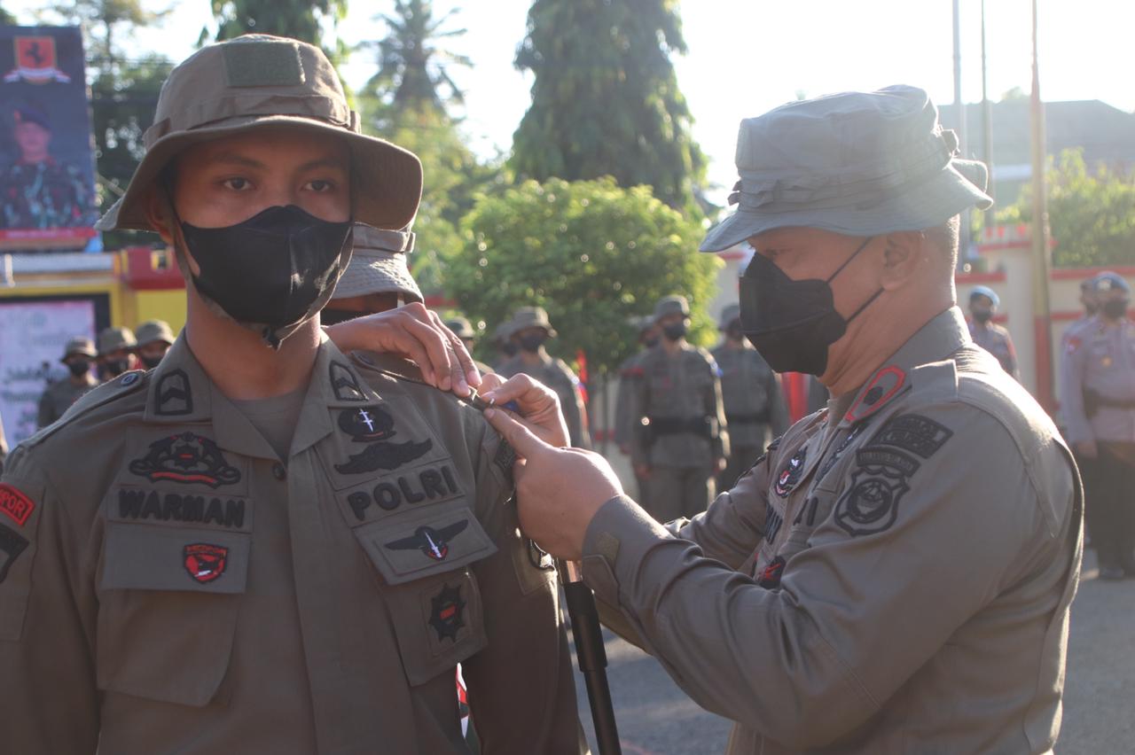 Pimpin Upacara Pembukaan Latihan Selam, Ini Arahan Danyon C Brimob Bone