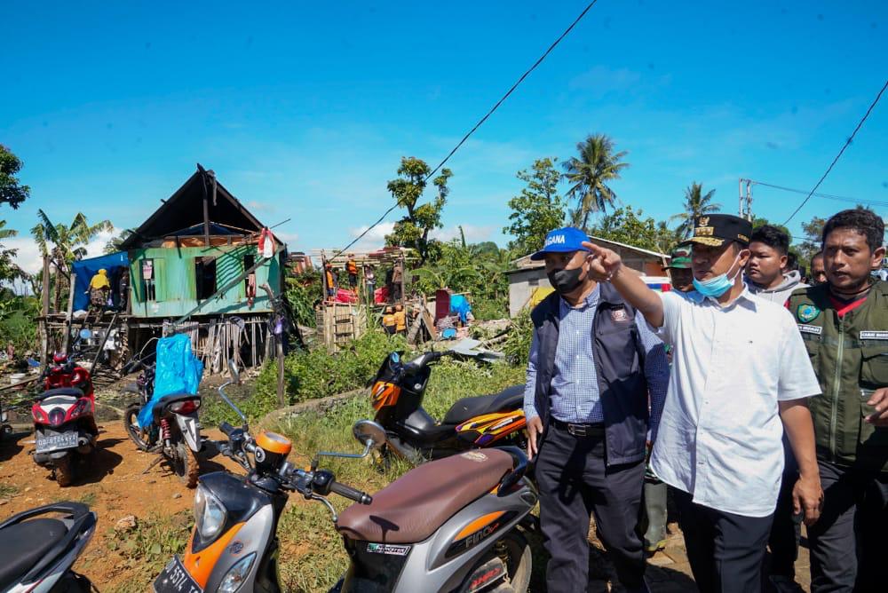 Korban Puting Beliung Berharap  Dibantu Bangun Rumah