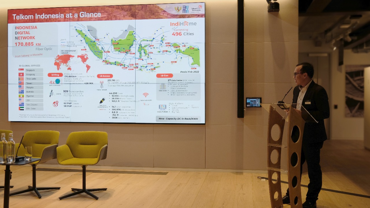 Telkom Paparkan Dukungan Pembangunan Berkelanjutan Melalui Solusi Smart City di London Tech Week 2022