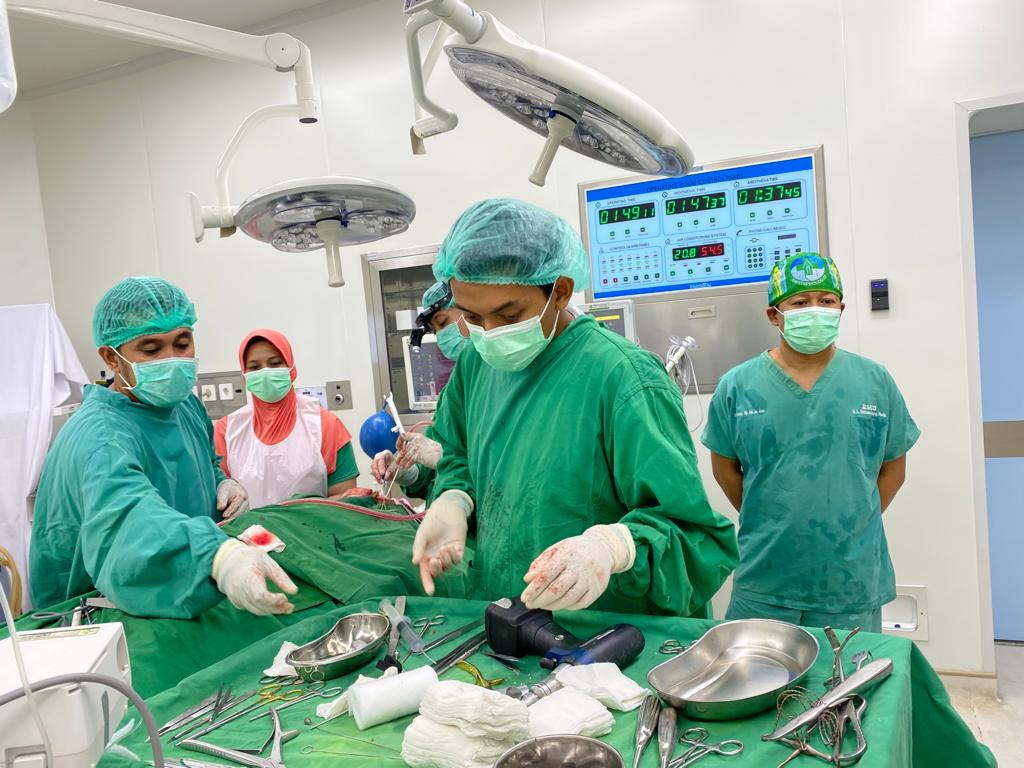 RSUD HASDR Bisa Tangani Operasi Bedah Saraf