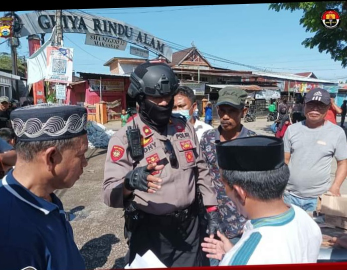Puluhan Polisi Amankan Aksi Uras di Antang
