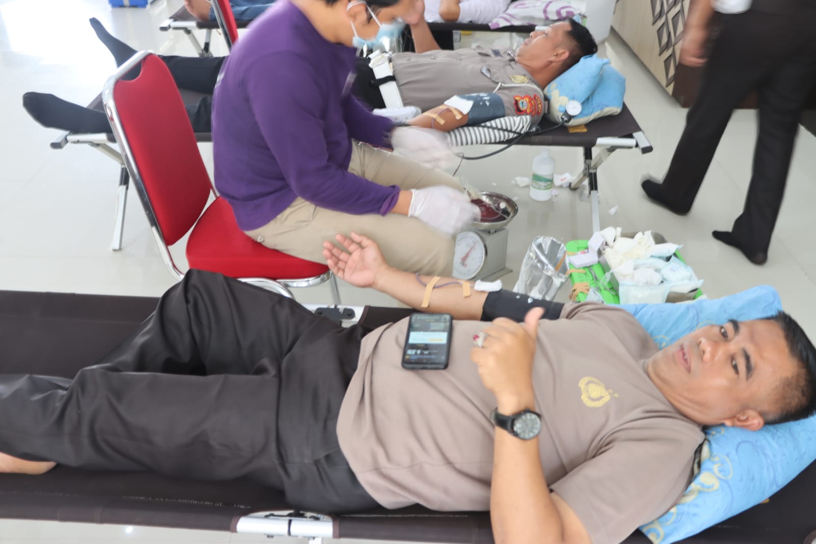 Polres Luwu Gelar Bakti Kesehatan