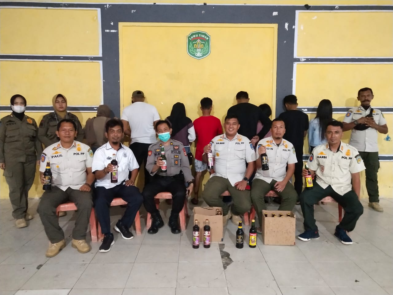 Satpol PP Amankan Empat Pasangan BSI